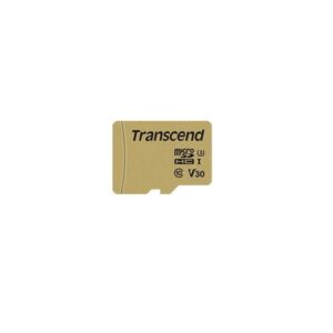 Transcend 500S - Scheda di memoria flash (adattatore microSDHC/SD incluso)