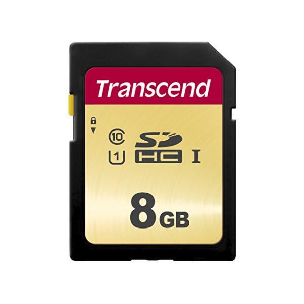Transcend 500S - Scheda di memoria flash - 8GB - UHS-I U1 / Classe10