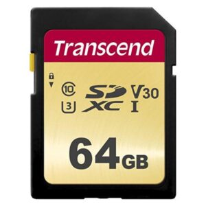 Transcend 500S - Scheda di memoria flash - 64 GB