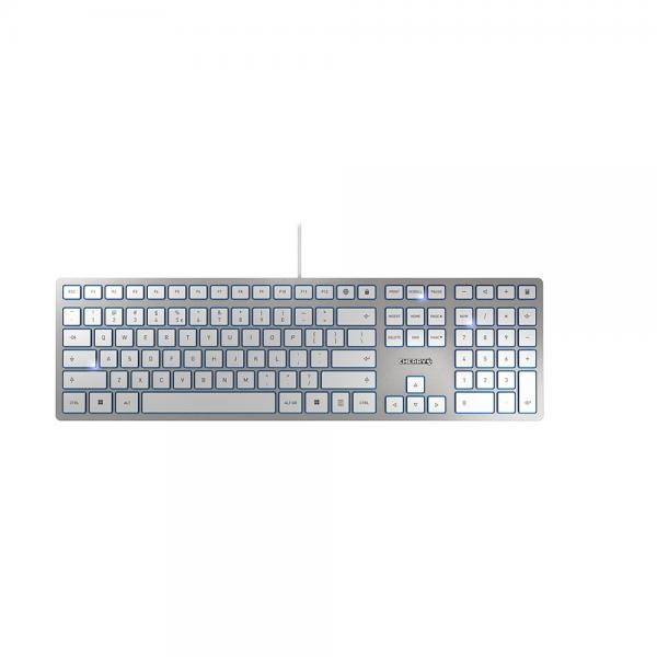 Cherry KC 6000 SLIM - Tastiera - USB - USA - Interruttore a chiave: CHERRY SX