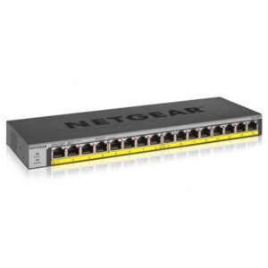 Netgear GS116PP - Switch - non gestito - 16 x 10/100/1000 (PoE+)