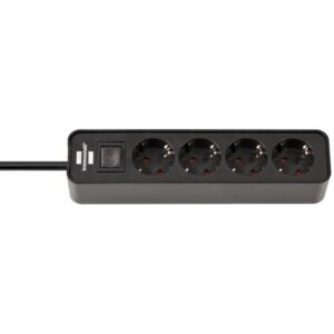 Brennenstuhl 1153240000, 1,5 m, 5 uscite AC, interno, tipo F, tipo F (CEE 7/4), IP20