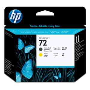 HP 72 - Giallo, nero opaco - testina di stampa - per DesignJet T1100