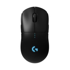 Logitech G Pro - Mouse - per destrimani e mancini - ottico - wireless - 2,4 GHz - ricevitore wireless (USB)