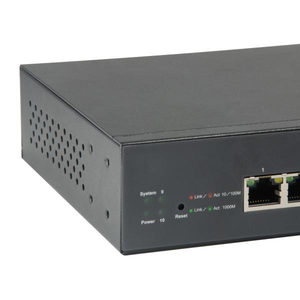 LevelOne GEP-1051 - Switch - Intelligente - 8 x 10/100/1000 (PoE+)