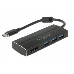 Delock Retail Pack - Docking station - USB-C 3.1 / Thunderbolt 3
