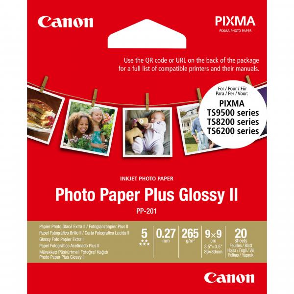 Carta fotografica Canon Plus Glossy II PP-201 - Alta brillantezza
