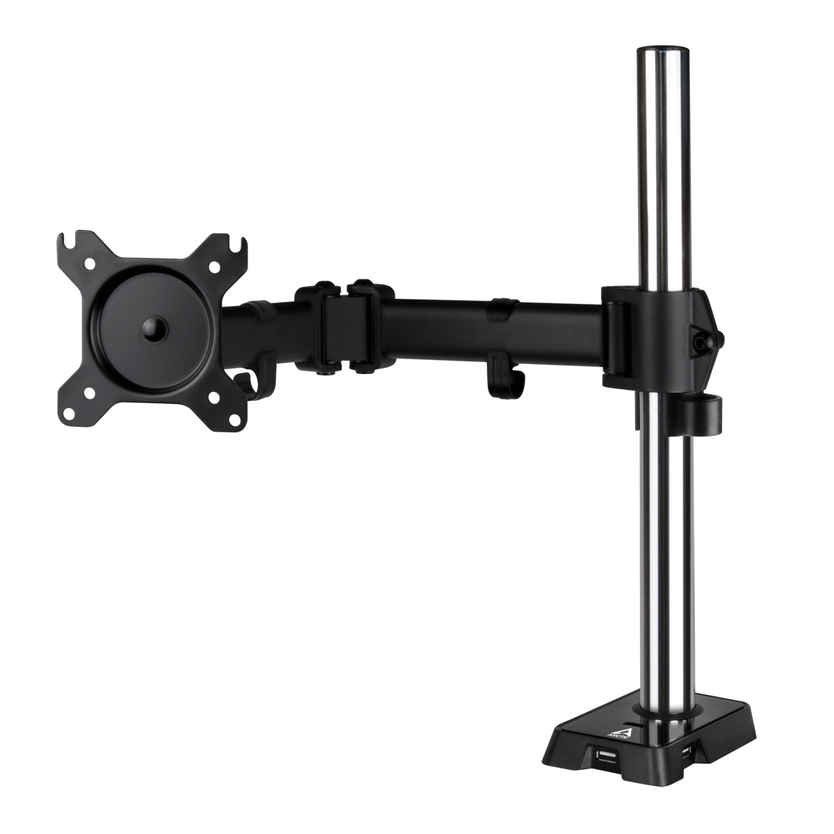Arctic Z1 (Gen 3) - kit di montaggio - braccio regolabile - per display LCD - acciaio, lega di alluminio - nero opaco - dimensioni dello schermo: fino a 109,2 / 124,5 cm (ultra-wide)