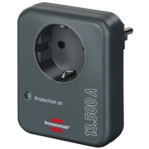 Brennenstuhl 1506996, 1 ??prese AC, 230 V, 3500 W, 13,5 A, antracite, IP20
