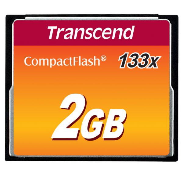 Scheda di memoria flash Transcend - 2 GB - 133x