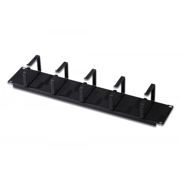 Pannello di gestione cavi DIGITUS con staffe di gestione cavi per armadi da 483 mm (19"), 2U