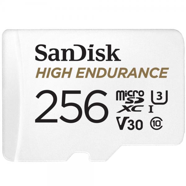 Scheda di memoria flash SanDisk ad alta resistenza (adattatore da microSDXC a SD incluso)