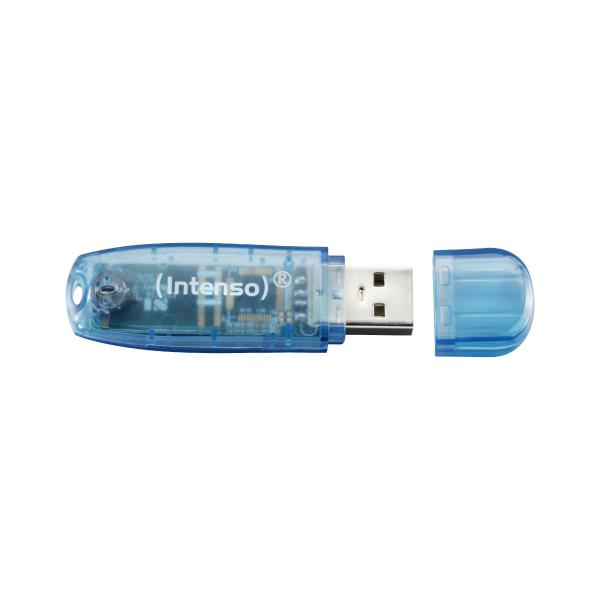 Linea Intenso Rainbow - Chiavetta USB - 4GB