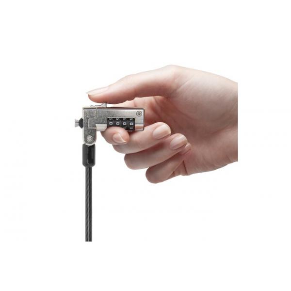 Lucchetto con cavo a combinazione Kensington N17 per dispositivi Dell con slot Wedge