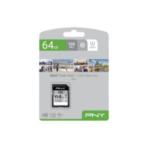 PNY Elite - Flash-Speicherkarte - 64 GB - UHS-I U1 / Class10