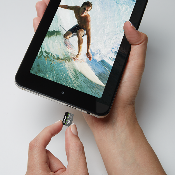PNY PRO Elite - Scheda di memoria flash (adattatore da microSDXC a SD incluso)