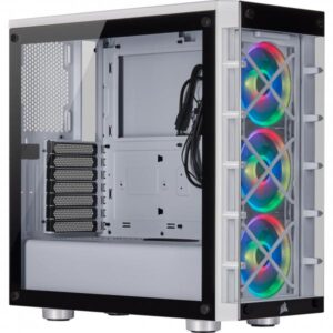 Corsair iCUE 465X RGB - Tower - ATX - Pannello laterale con finestra (vetro temperato)