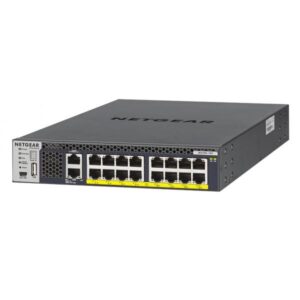 Netgear M4300-16X - Switch - L3 - gestito - 16 x 100/1000/2,5G/5G/10GBase-T (PoE+)