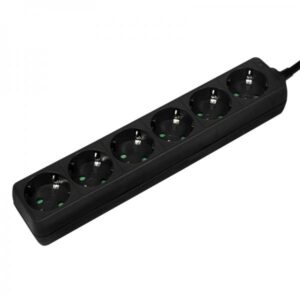 Ciabatta LogiLink - AC 250 V - 3500 Watt - Porte di uscita: 6 (Tipo F)