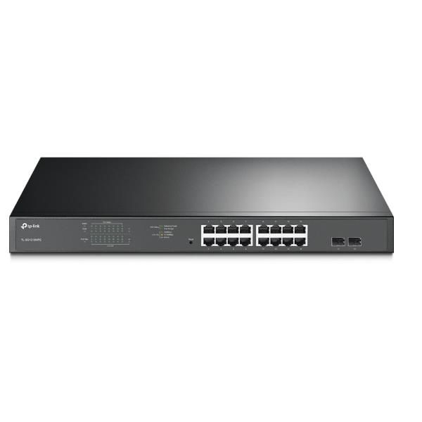 TP-LINK JetStream TL-SG1218MPE - Switch - Intelligente - 16 x 10/100/1000 (PoE+)