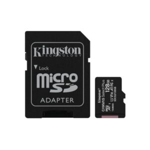 Kingston Canvas Select Plus - Scheda di memoria flash (adattatore da microSDXC a SD incluso)