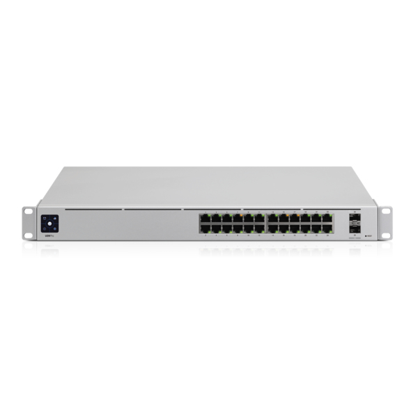 Ubiquiti UniFi Switch USW-Pro-24 - Switch - L3 - gestito - 24 x 10/100/1000 + 2 x 10 Gigabit SFP+ (Uplink)
