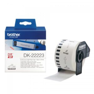 Brother DK-22223 - Carta - Nero su bianco - Rotolo (5 cm x 30,5 m)