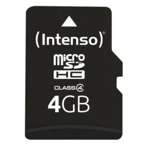 Scheda di memoria flash Intenso (adattatore microSDHC/SD incluso)