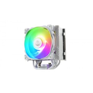 Enermax ETS-T50 AX ETS-T50A-W-ARGB - Versione bianca - Dissipatore ad aria del processore - (per: LGA1150, LGA1151, LGA1155, LGA1156, LGA1366, LGA2066, AM2, AM2+, AM3, AM3+, AM4, FM1, FM2, FM2+, LGA2011-3, LGA2011)