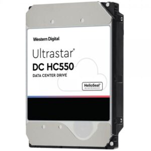 WD Ultrastar DC HC550 WUH721818AL5204 - disco rigido - 18 TB - interno - 3,5" (8,9 cm)