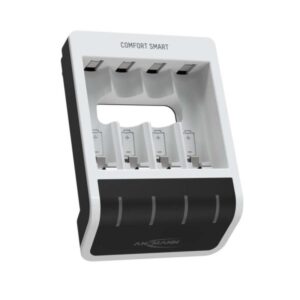 Ansmann Comfort Smart - Caricabatterie USB da 1,5 ore - (per 4xAA/AAA)