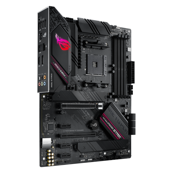 ASUS ROG STRIX B550-F GAMING - Scheda madre - ATX - Socket AM4 - Chipset AMD B550 - USB-C Gen2, USB 3.2 Gen 1, USB 3.2 Gen 2 - 2.5 Gigabit LAN - Grafica integrata (CPU richiesta)