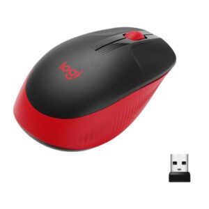 Logitech M190 - mouse - ottico - 3 pulsanti - wireless - ricevitore wireless (USB)