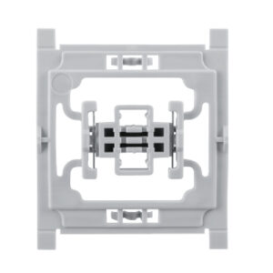 eQ-3 AG 155263A2, adattatore, grigio, Siemens DELTA miro, linea DELTA, stile DELTA, 55 mm, 20 mm, 64 mm