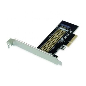 Adattatore PCIe SSD Conceptronic EMRICK M.2 NVMe, PCIe, M.2, PCIe 3.0, Nero, Acciaio inossidabile, Passivo, Cina