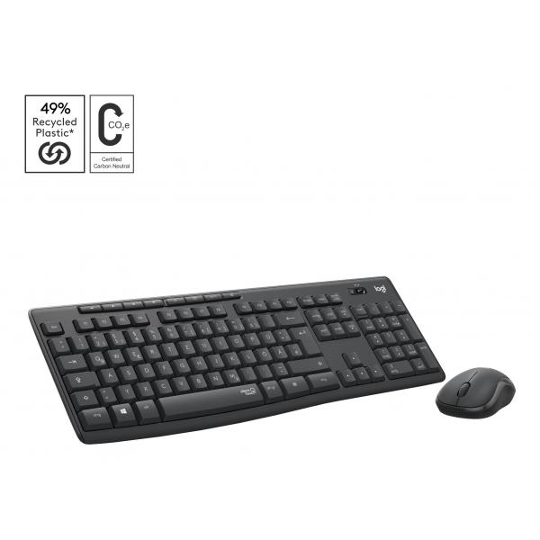 Logitech MK295 Silent - Tastatur-und-Maus-Set