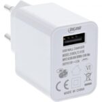 Caricatore USB singolo InLine - alimentatore - 100-240 V a 5 V/2,5 A - bianco