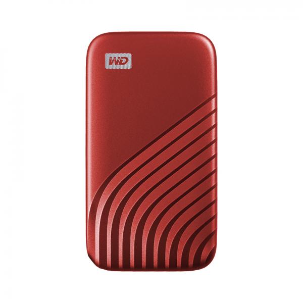 WD My Passport SSD WDBAGF0010BRD - SSD - crittografato - 1 TB - esterno (portatile)