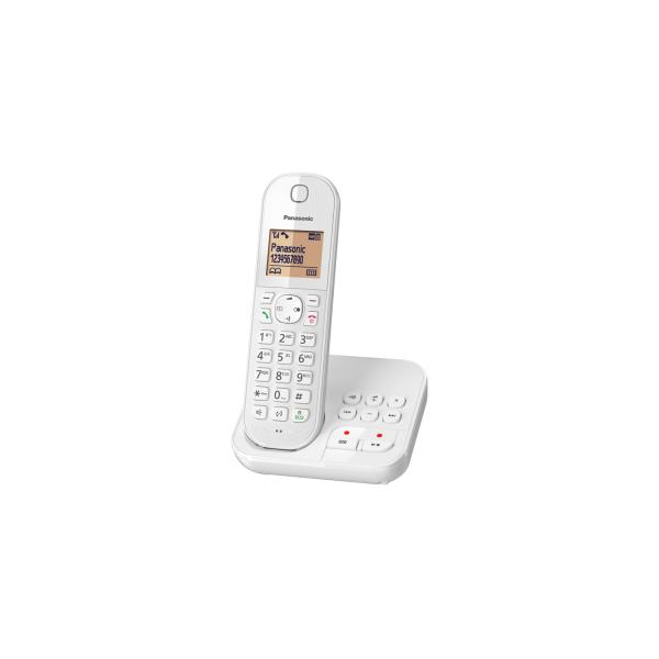 Panasonic KX-TGC420G - telefono cordless - segreteria telefonica con visualizzazione del numero del chiamante