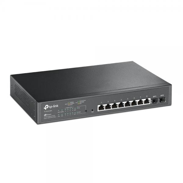 TP-LINK JetStream TL-SG2210MP - Switch - Intelligente - 8 x 10/100/1000 (PoE+)