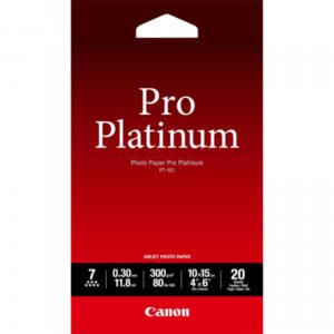 Carta fotografica Canon Pro Platinum - 100x150 mm