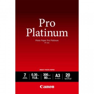 Carta fotografica Canon Pro Platinum - A3 (297 x 420 mm)
