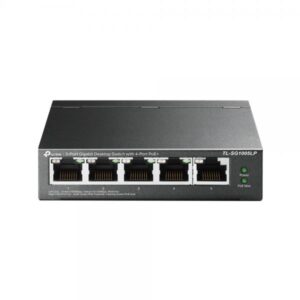 TP-LINK TL-SG1005LP - V1 - Switch - non gestito - 5 x 10/100/1000 (4 PoE+)