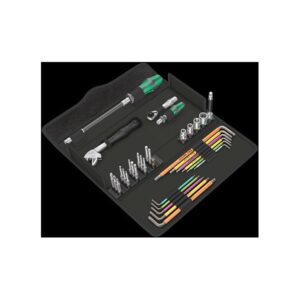 Wera Kraftform Kompakt F1 - Set di attrezzi per avvitare per la costruzione di finestre