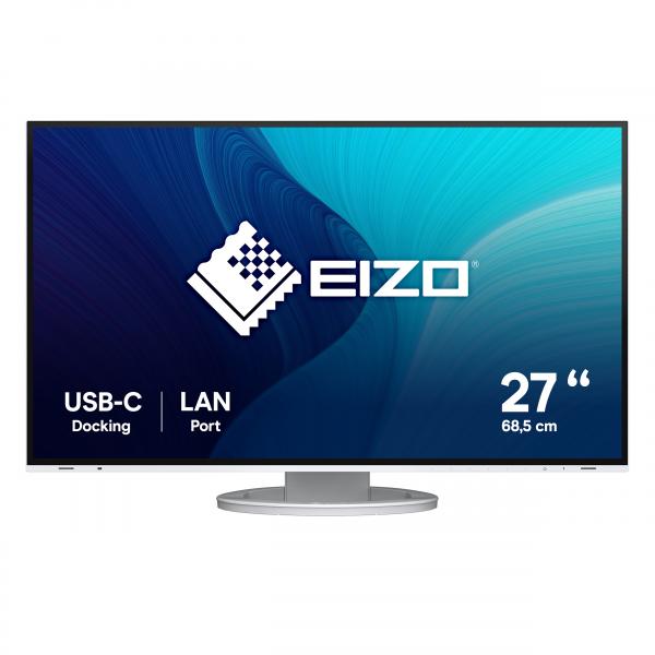 EIZO FlexScan EV2795-WT - Con FlexStand - Monitor LED - 68,5 cm (27")