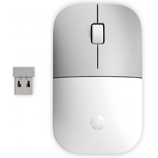 HP Z3700 - Maus - kabellos - 2.4 GHz - kabelloser Empfänger (USB)