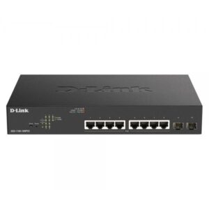 D-Link DGS 1100-10MPV2 - Switch - Intelligente - 8 x 10/100/1000 (PoE)