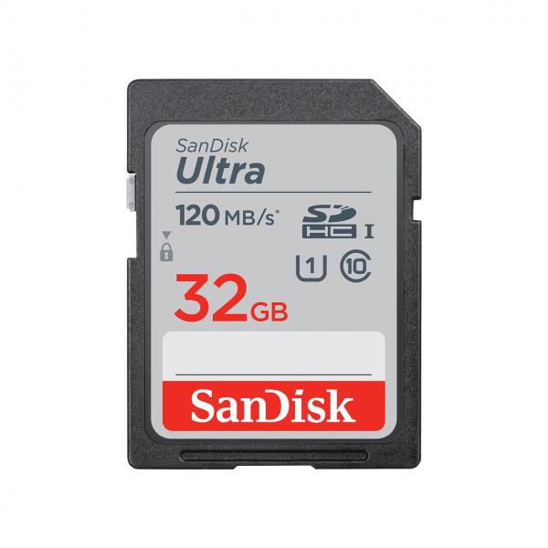SanDisk Ultra - Scheda di memoria flash - 32 GB - UHS-I U1 / Classe 10