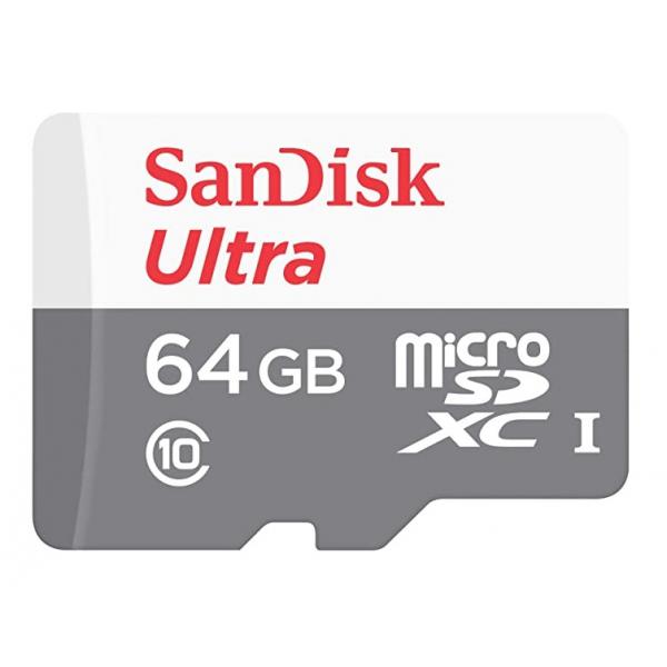 SanDisk Ultra - Scheda di memoria flash - 64 GB - Classe 10