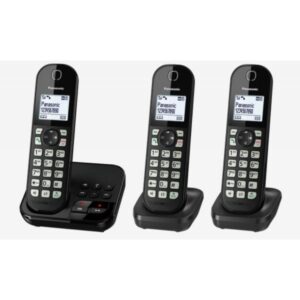Panasonic KX-TGC463GB - telefono cordless - segreteria telefonica con visualizzazione del numero del chiamante